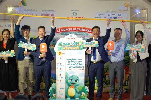 Bi'S MART khởi động chương trình chăm sóc toàn diện cho trẻ mầm non