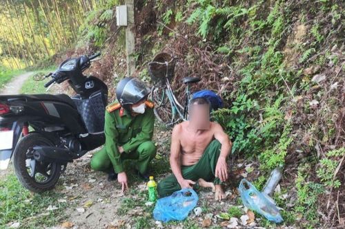 Công an ngăn người đàn ông ở Phú Thọ tự đào huyệt mộ, định tự tử