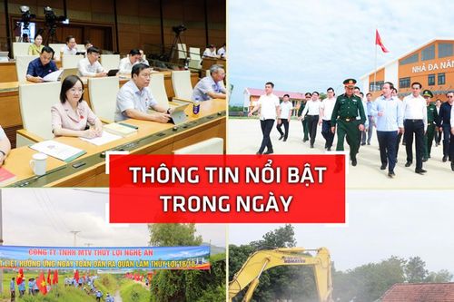 Nghệ An: Thông tin nổi bật ngày 22/10