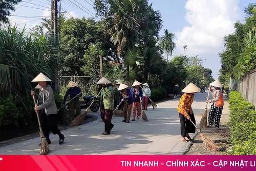 Khí thế những ngày cao điểm xây dựng nông thôn mới ở Trường Lưu