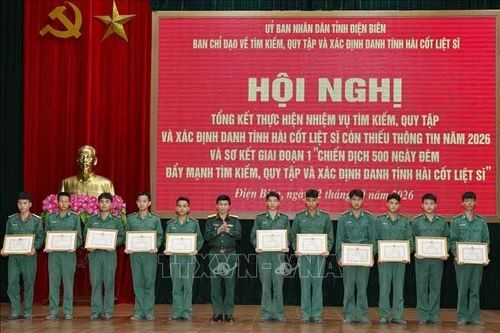 Nâng cao hiệu quả tìm kiếm và xác định danh tính hài cốt liệt sĩ