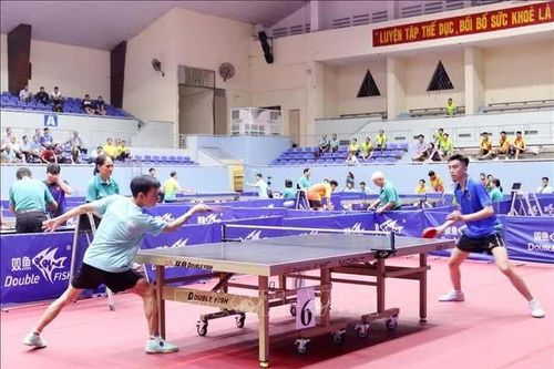 450 vận động viên tranh tài tại Giải vô địch Bóng bàn các CLB quốc gia