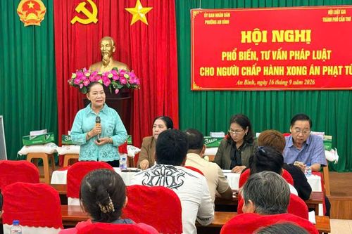 Hội Luật gia Tp.Cần Thơ đồng hành mở lối hoàn lương