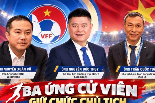 'Ghế nóng' VFF: Ba ứng viên 'tranh' chức Chủ tịch