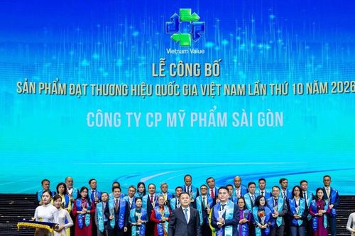 SCC có hai thương hiệu nước hoa đạt Thương hiệu Quốc gia Việt Nam 2026