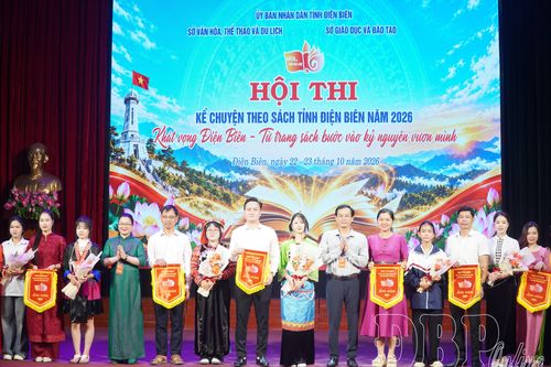 Hội thi kể chuyện theo sách tỉnh Điện Biên năm 2026