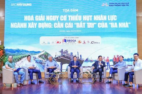 Giải bài toán thiếu hụt nhân lực làm giao thông, xây dựng