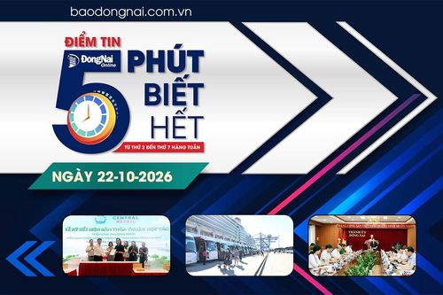 Điểm tin '5 phút biết hết' sáng 22-10: Cảng Phước An đón hơn 2 ngàn khách du lịch quốc tế đường biển