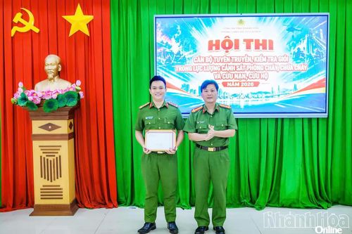 Hội thi cán bộ tuyên truyền, kiểm tra giỏi trong lực lượng Cảnh sát phòng cháy chữa cháy và cứu nạn, cứu hộ