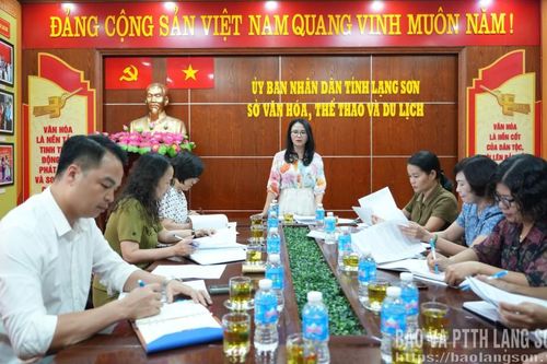 Họp Ban Tổ chức, Ban Giám khảo Cuộc thi “Giới thiệu sách địa chí tỉnh Lạng Sơn” năm 2026