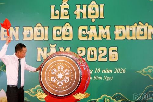 Tưng bừng Lễ hội Đền Đôi Cô năm 2026