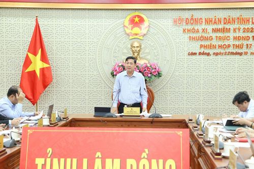 Thường trực HĐND tỉnh Lâm Đồng cho ý kiến về các chính sách quan trọng