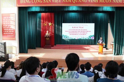 Khai mạc kỳ xét tuyển công chức tỉnh Sơn La năm 2026