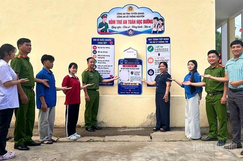 Hiệu quả mô hình 'Hòm thư an toàn học đường'