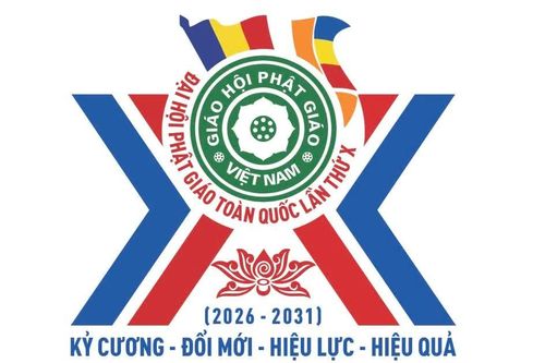 Giáo hội công bố biểu trưng (logo) Đại hội đại biểu Phật giáo toàn quốc lần thứ X, nhiệm kỳ 2026-2031