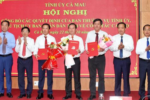 Sở Xây dựng tỉnh Cà Mau có tân Giám đốc
