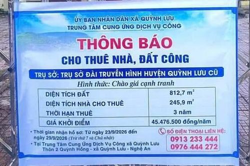 Nghệ An xử lý nghiêm các trường hợp chây ì, nhũng nhiễu trong quản lý, khai thác nhà, đất dôi dư sau sắp xếp