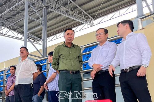 Khảo sát Khu Liên hợp Thể dục thể thao tỉnh Cà Mau