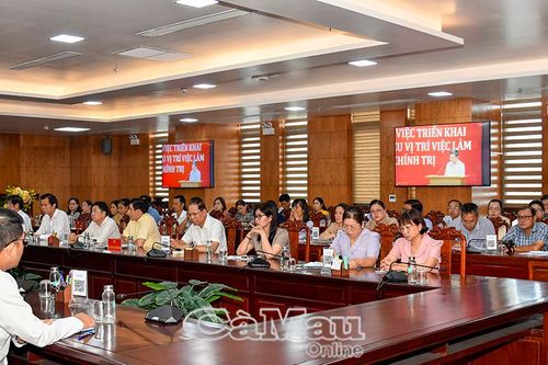 Xây dựng cơ sở dữ liệu vị trí việc làm thống nhất trong toàn hệ thống chính trị