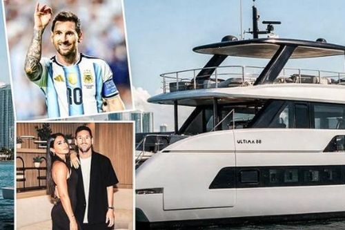 Siêu du thuyền trị giá trăm tỷ đồng của Lionel Messi