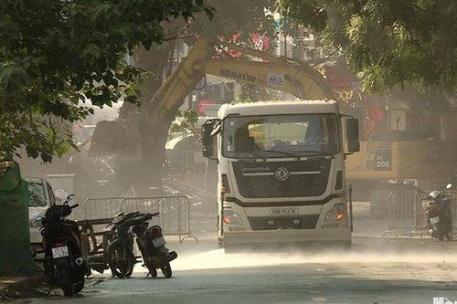Kiểm soát bụi từ các hoạt động xây dựng