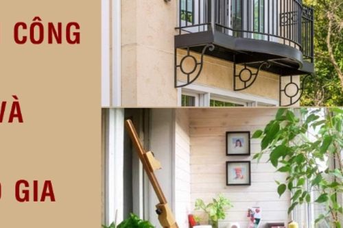 Ban công và lô gia đẹp khác nhau thế nào? Xu hướng thiết kế hiện nay