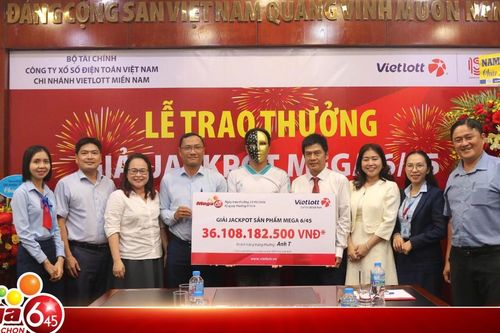 Tìm thấy một người may mắn trúng hơn 31 tỷ đồng Vietlott