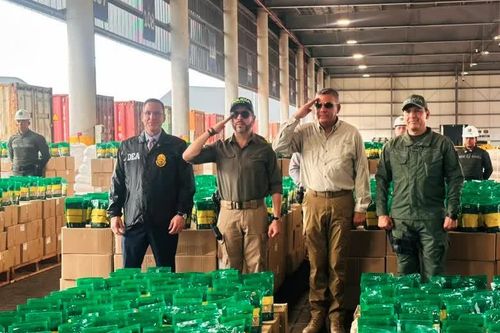 Colombia thu giữ 7,6 tấn cocaine trên đường vận chuyển tới Hà Lan