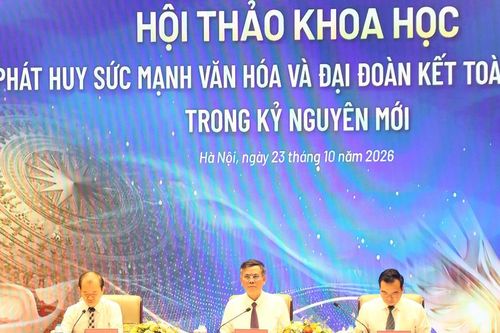 Đưa văn hóa thành sức mạnh tinh thần củng cố vững chắc khối đại đoàn kết toàn dân tộc