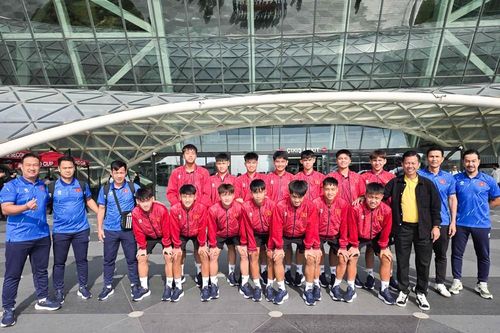 U15 Việt Nam sẵn sàng ra quân tại sân chơi bóng đá trẻ thế giới