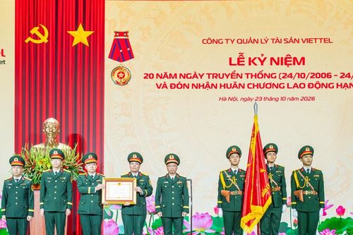Viettel Asset nhận Huân chương Lao động hạng Nhì
