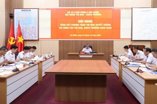 Vùng 3 Hải quân tổng kết phong trào Thi đua Quyết thắng và công tác thi đua, khen thưởng năm 2026