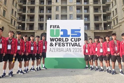 U15 Việt Nam sẵn sàng ra quân tại FIFA U15 World Cup & Festival 2026
