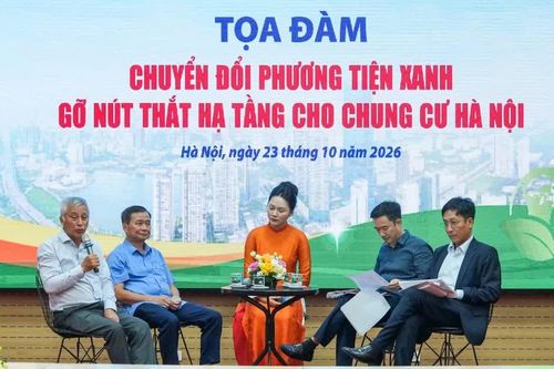Hà Nội gỡ nút thắt hạ tầng sạc xe điện tại các chung cư