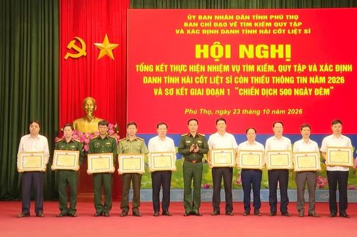 [Video] Sơ kết giai đoạn 1 Chiến dịch 500 ngày đêm tìm kiếm, quy tập và xác định danh tính hài cốt liệt sĩ