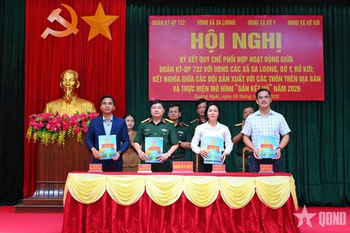 Đoàn Kinh tế - Quốc phòng 732 (Binh đoàn 15): Xây dựng, củng cố vững chắc 'thế trận lòng dân' ở ngã ba Đông Dương