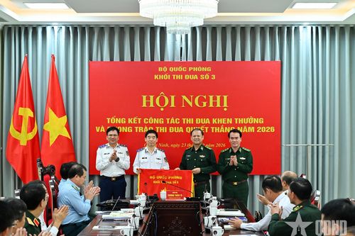 Thượng tướng Trương Thiên Tô dự tổng kết của Khối thi đua số 3 Bộ Quốc phòng