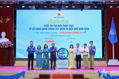 Phát động Cuộc thi 'Tìm hiểu pháp luật về sử dụng năng lượng tiết kiệm và hiệu quả' năm 2026