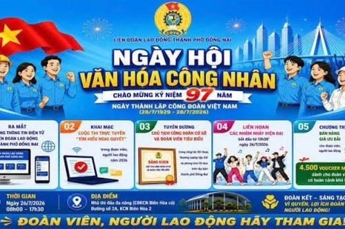 Lần đầu tổ chức Ngày hội Văn hóa công nhân Việt Nam