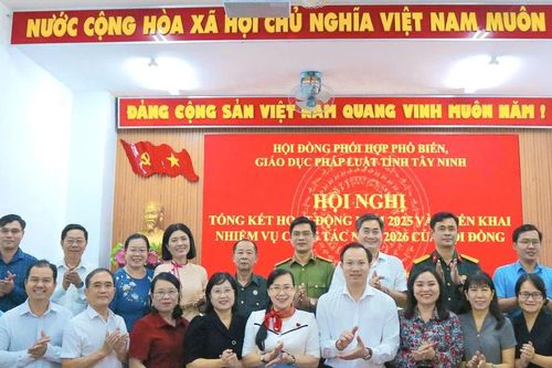 Sở Tư pháp Tây Ninh: Tạo đột phá từ công tác xây dựng và thi hành pháp luật