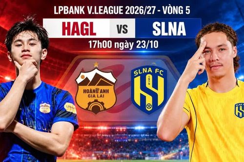 Nhận định HAGL vs SLNA, 17h00 ngày 23/10: Lấy điểm ở phố Núi