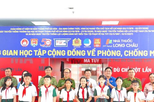 TP.HCM xây dựng không gian học tập phòng, chống ma túy