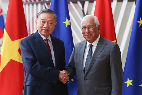 Tổng Bí thư, Chủ tịch nước hội đàm với Chủ tịch Hội đồng châu Âu