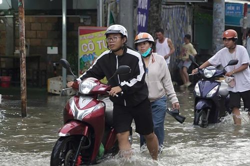 TP Hồ Chí Minh: Dự báo triều cường vượt báo động 3 từ ngày 26 - 28/10