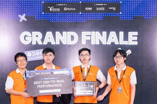 Vượt 119 đội thi, sinh viên Việt Đức chinh phục giải thưởng công nghệ
