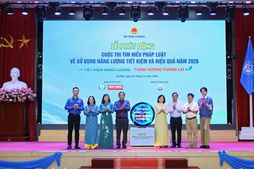 Phát động cuộc thi tìm hiểu pháp luật về tiết kiệm năng lượng năm 2026