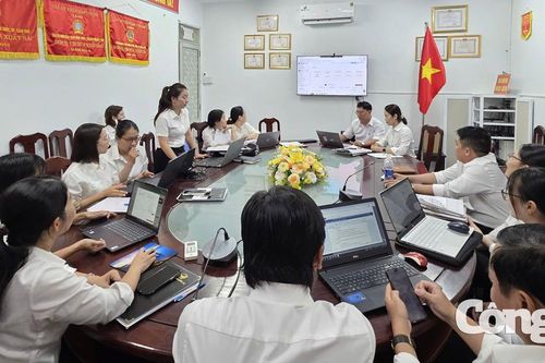 TAND khu vực 2- Cần Thơ triển khai thí điểm nền tảng quản lý án toàn trình