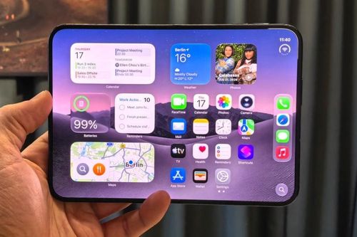 Điểm khác biệt giữa iPhone Duo và các điện thoại gập khác
