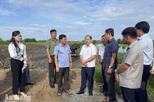 An Minh mới giải ngân 25,57% vốn đầu tư công