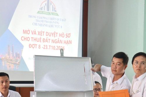 Đà Nẵng: 9 hồ sơ trúng xét duyệt thuê quỹ đất ngắn hạn